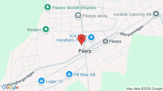 Apartments for rent i Helsingborg - kort over placeringen