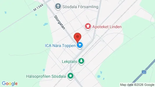 Apartments for rent i Hässleholm - kort over placeringen