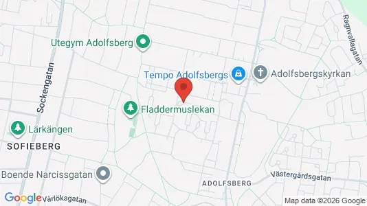 Apartments for rent i Helsingborg - kort over placeringen