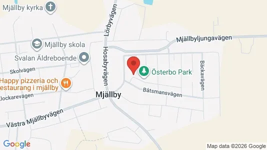 Apartments for rent i Sölvesborg - kort over placeringen