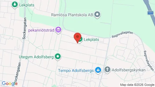 Apartments for rent i Helsingborg - kort over placeringen