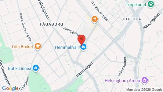 Apartments for rent i Borås - kort over placeringen