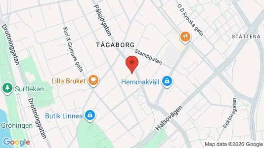 Apartments for rent i Helsingborg - kort over placeringen