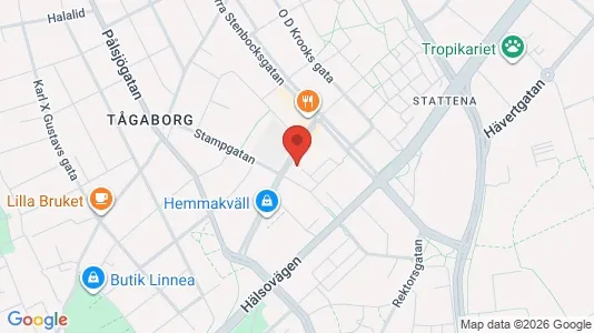 Apartments for rent i Helsingborg - kort over placeringen