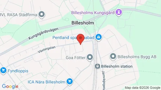 Apartments for rent i Bjuv - kort over placeringen