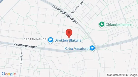 Apartments for rent i Helsingborg - kort over placeringen