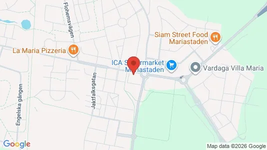 Apartments for rent i Helsingborg - kort over placeringen