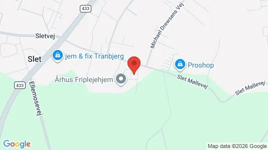 Apartments for rent i Tranbjerg J - kort over placeringen