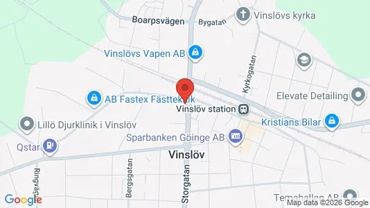 Apartments for rent i Hässleholm - kort over placeringen