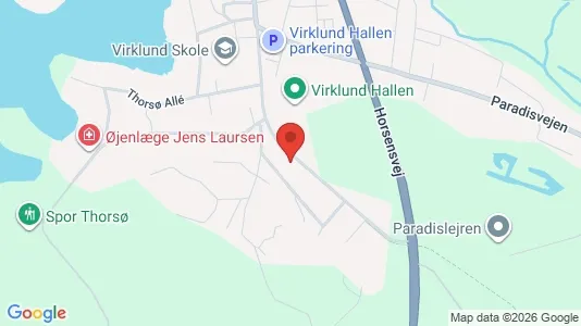 Apartments for rent i Silkeborg - kort over placeringen