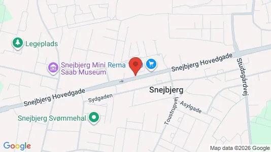 Apartments for rent i Herning - kort over placeringen