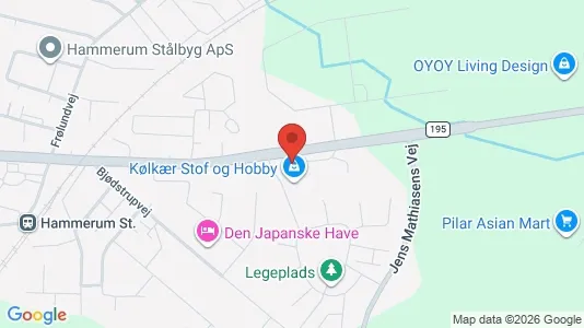 Rooms for rent i Herning - kort over placeringen