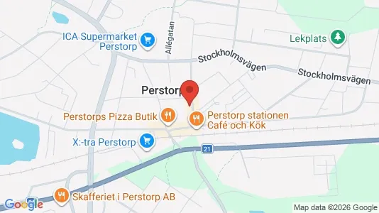 Apartments for rent i Perstorp - kort over placeringen