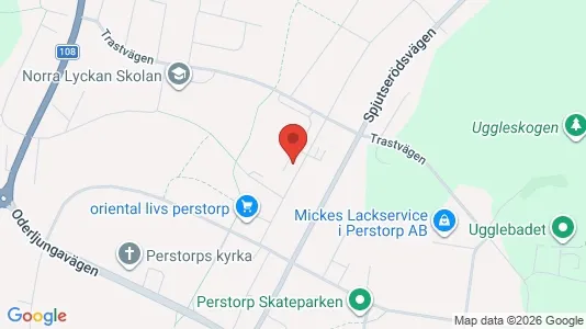 Apartments for rent i Perstorp - kort over placeringen