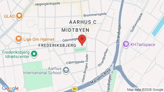 Apartments for rent i Aarhus C - kort over placeringen