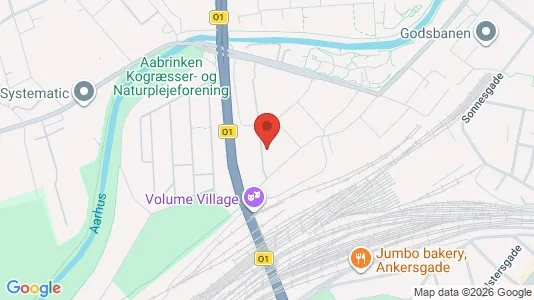 Apartments for rent i Aarhus C - kort over placeringen