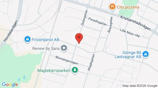 Apartments for rent i Hässleholm - kort over placeringen