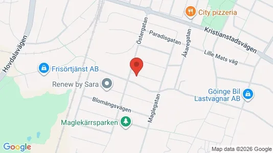 Apartments for rent i Hässleholm - kort over placeringen