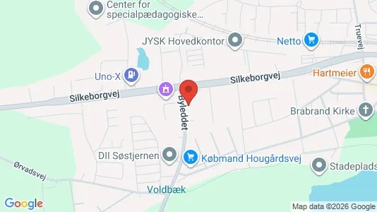 Apartments for rent i Brabrand - kort over placeringen