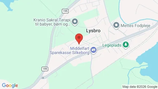 Apartments for rent i Silkeborg - kort over placeringen