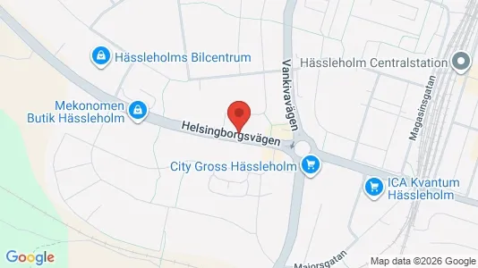 Apartments for rent i Hässleholm - kort over placeringen