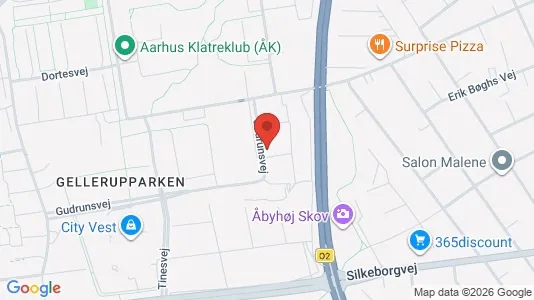 Apartments for rent i Brabrand - kort over placeringen