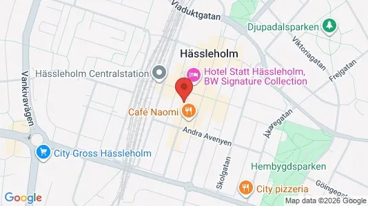 Apartments for rent i Hässleholm - kort over placeringen