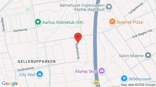 Apartments for rent i Brabrand - kort over placeringen