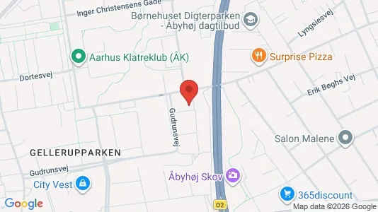Apartments for rent i Brabrand - kort over placeringen