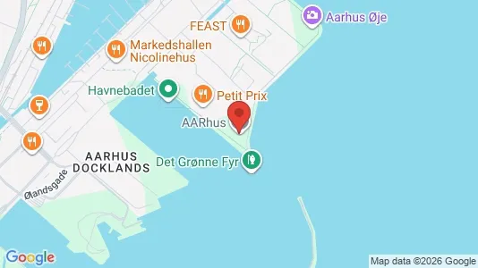Apartments for rent i Aarhus C - kort over placeringen