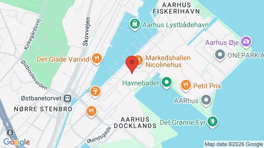 Apartments for rent i Aarhus C - kort over placeringen