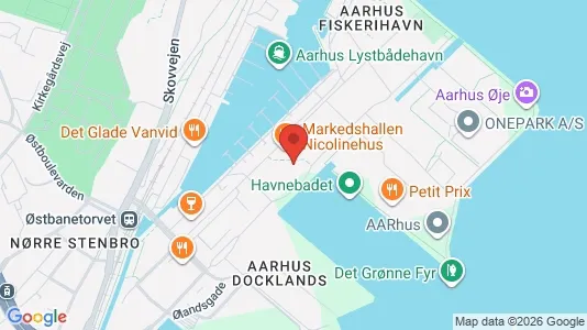 Apartments for rent i Aarhus C - kort over placeringen
