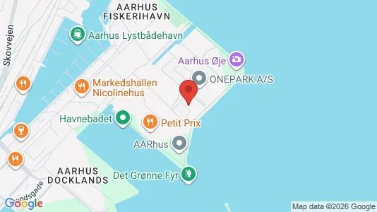Apartments for rent i Aarhus C - kort over placeringen