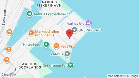 Apartments for rent i Aarhus C - kort over placeringen