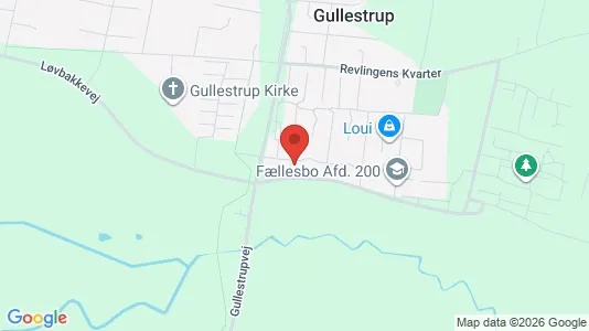 Apartments for rent i Herning - kort over placeringen