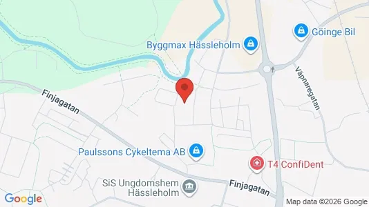 Apartments for rent i Hässleholm - kort over placeringen