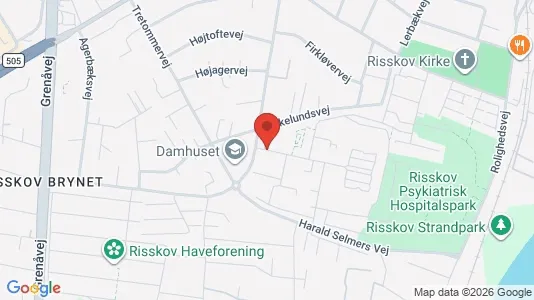 Apartments for rent i Risskov - kort over placeringen