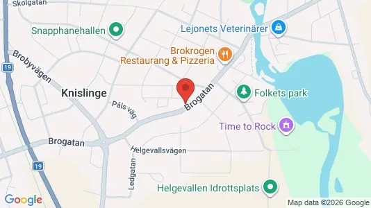 Apartments for rent i Östra Göinge - kort over placeringen