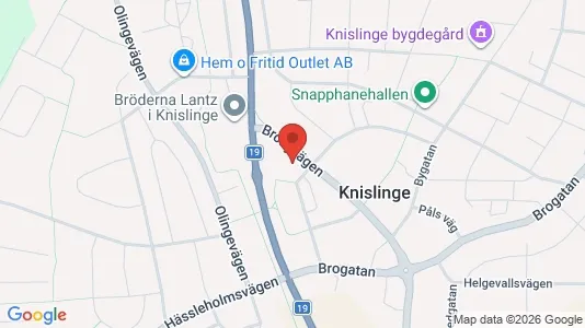 Apartments for rent i Östra Göinge - kort over placeringen