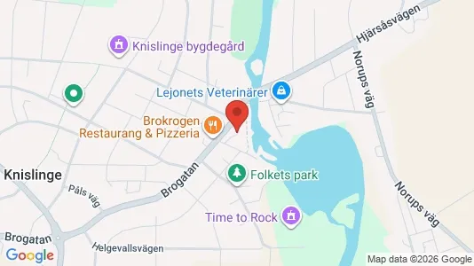 Apartments for rent i Östra Göinge - kort over placeringen