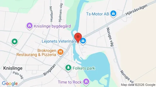Apartments for rent i Östra Göinge - kort over placeringen