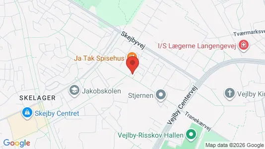 Apartments for rent i Risskov - kort over placeringen