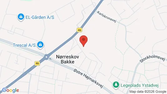 Apartments for rent i Silkeborg - kort over placeringen