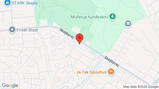 Apartments for rent i Risskov - kort over placeringen