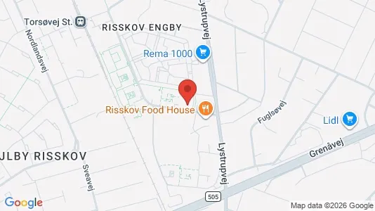 Apartments for rent i Risskov - kort over placeringen