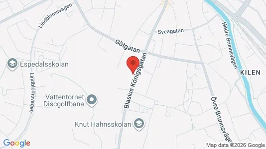 Apartments for rent i Ronneby - kort over placeringen