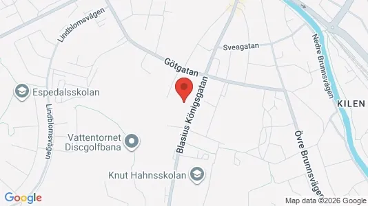 Apartments for rent i Ronneby - kort over placeringen