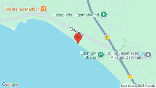 Apartments for rent i Ebeltoft - kort over placeringen