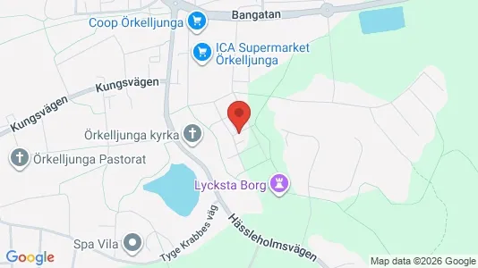 Apartments for rent i Örkelljunga - kort over placeringen
