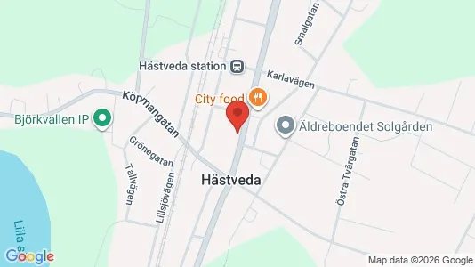 Apartments for rent i Hässleholm - kort over placeringen